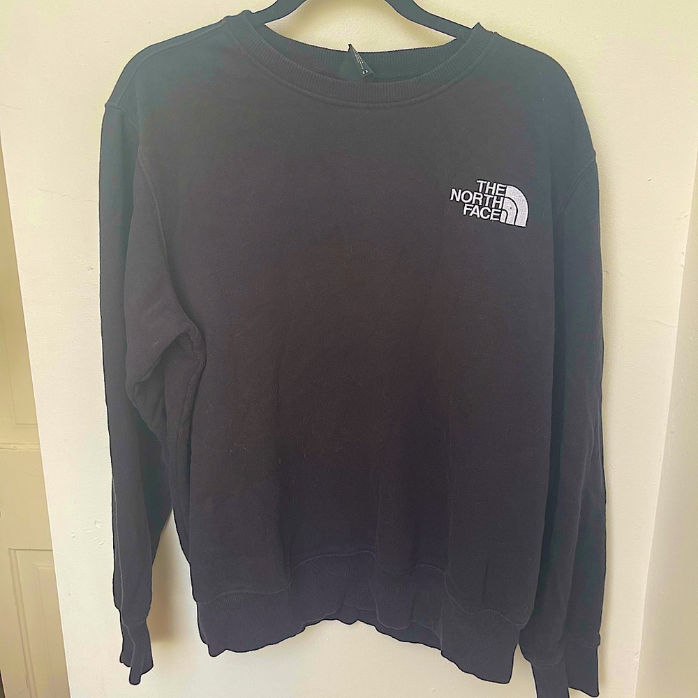 Black North Face Crewneck Sweatshirt